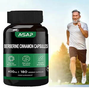 Suplementos de extracto de hierbas Cápsulas de canela de Ceilán Berberina 500mg Cápsulas de canela - Product Image 1