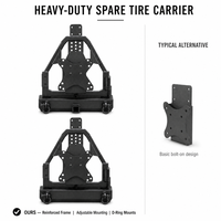 Support de Roue de Secours, Acier SPCC SECC, Acier Inoxydable, Aluminium, Laiton, Cuivre Rouge, Pièces de Rechange Personnalisées pour Fixation de Roue de Secours Automobile