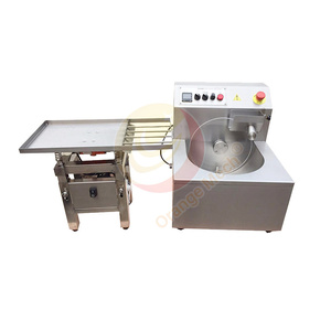 Chocolade Temepring Machine Multifunctionele 8/15/30kgs Capaciteit Chocolade Smelten/Temperen/Coating Machine En Productielijn - Product Image 6