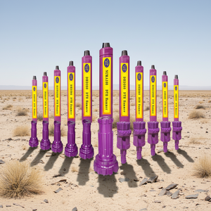 Marteau DTH robuste avec conception d'absorption des chocs pour une utilisation stable dans les projets de tunnelling, de carrière et de brisage de roches - Product Image 5