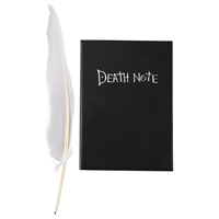 Carnet A5 Écologique en Cuir/PVC pour Cosplay Anime Death Note, Fait Main, avec Stylo Plume – Cadeau Idéal pour Étudiants (Vente en Gros)