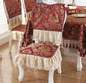 YongYo européen moderne Polyester Simple dentelle <span class=keywords><strong>Jacquard</strong></span> Table chaise couverture universelle pour la maison Restaurant hôtel Banquet de mariage - Product Image 5