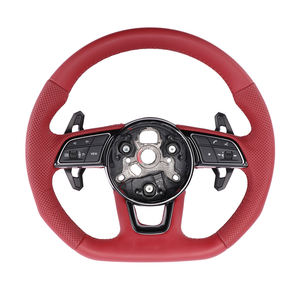 Volant en cuir perforé en gros pour <span class=keywords><strong>Audi</strong></span> <span class=keywords><strong>TT</strong></span> <span class=keywords><strong>RS</strong></span> MK3 A6 G4 C7 2017 S6 - Product Image 3