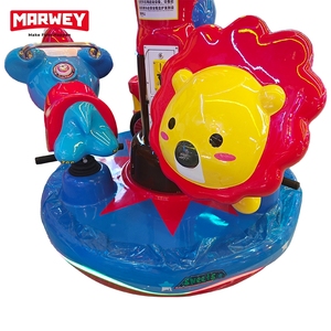 Đồng tiền hoạt động ba người bằng gỗ ngựa xiếc bên Kiddie Rides Mall Kiddie vui chơi giải trí đi xe cho các nhà sản xuất Giá bán - Product Image 4