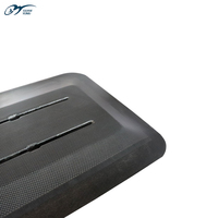 Plaque de planche de Surf en Fiber de carbone 3K, accessoire argenté à fixation universelle, lecteur de Surf SUP, Kitesurf, 1 pièce