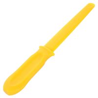 Outil professionnel jaune adhésif pour démontage de poids de roue, grattoir durable pour réparation et entretien de pneus