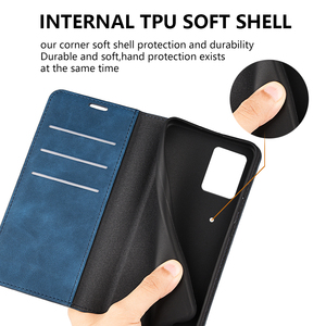 Pour <span class=keywords><strong>Blackview</strong></span> <span class=keywords><strong>A70</strong></span> A53 <span class=keywords><strong>Pro</strong></span> Suck Silky Skin Feeling Etui portefeuille à rabat en cuir - Product Image 5