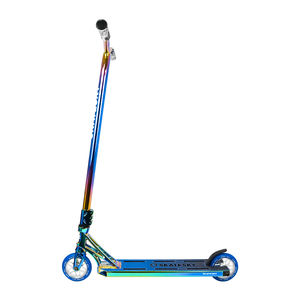 Pro Chrome Acier Surdimensionné <span class=keywords><strong>Stunt</strong></span> <span class=keywords><strong>Scooter</strong></span> CNC En Aluminium Pont Freestyle Kick <span class=keywords><strong>Scooter</strong></span> Électrolytique Arc-En-Ciel Couleur Surface pour Adultes - Product Image 2