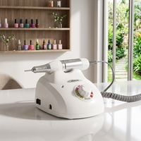 Machine à ongles électrique professionnelle populaire 30000 tr/min, faible bruit, corps en plastique, équipement multifonctionnel de manucure et pédicure US