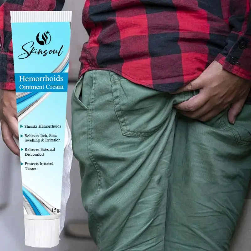 Skinsoul Plant Herbal Hemorrhoids Cream Ointment Internal Hemorrhoids Piles External Anal Fissure Cream