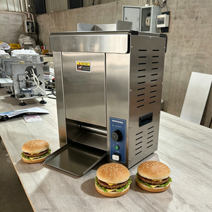 Machine à hamburgers verticale électrique portable en acier inoxydable haute productivité pour fabricants d'équipements de cuisine - Product Image 2