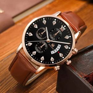 5pcs/set Women's Alloy Digital <b>Watch</b> Set 3BAR Water Resistance Cool Three-eye Quartz Design + XSVO Dial Beaded Weave Bracelet - Product Image 4