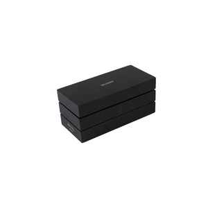 Multi Layers Rectangle Packaging Customized <b>Gift</b> <b>Box</b> Metal Sticker MDF <b>Black</b> Storage Metal Wood Jewelry <b>Box</b> - Product Image 3