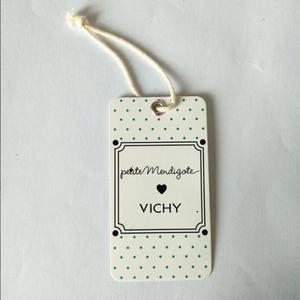 Tùy Chỉnh Sang Trọng Thân Thiện Với Môi Giấy Treo Thẻ Và Chuỗi Nhãn Cho Sang Trọng May Mặc Quần Áo Túi Giày Thương Hiệu - Product Image 4