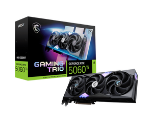 Tarjeta Gráfica para Juegos GeForce RTX5060Ti 8G GAMING TRIO OC, 8GB GDDR7, 128 bits, 28 Gbps, Mejor Precio - Product Image 2