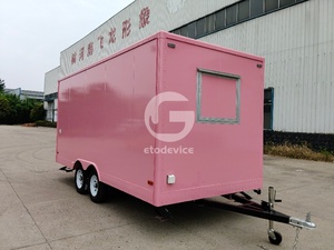 2026 The Best Selling Square Food Trailer With Full Set Fast Food Business Equipment Food Mobile Kitchen Trailer For Sale - Product Image 5