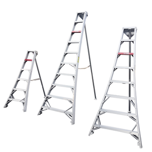 Échelle d'élagage de jardin en aluminium multifonctionnelle de style industriel Outil polyvalent riveté pour usage domestique - Product Image 2