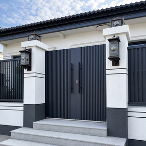 Cancello da Giardino in Lega di Alluminio con Design Postmoderno per Ingresso Giardino - Product Image 2