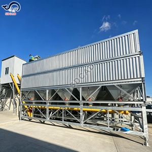 Silo à ciment horizontal pour centrale à béton mobile avec convoyeur à vis - Product Image 5
