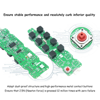 Sistema de Control Remoto para Grúa, Control Remoto Inalámbrico Industrial, Botones de Velocidad Única, Control Remoto de Grúa, 433,92 MHz, 1 Unidad, 1 Unidad, 2 Unidades