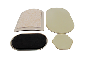 Adhésif résistant en plastique réutilisable de garnitures de <span class=keywords><strong>glisseur</strong></span> de meubles de 5 pouces <span class=keywords><strong>pour</strong></span> le déplacement facile de meubles - Product Image 4