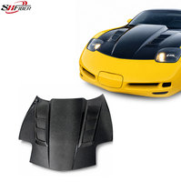 Capot en fibre de carbone modifié C5, adapté aux Corvette C5 de 1998 à 2004. Fournisseur en gros.