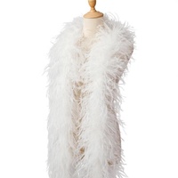 Groothandel Moyang 5-laags lange struisvogelveren sjaal omslagdoek voor dames feest/bruiloft decoratie multicolor op maat
