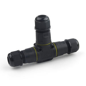 M20 Connecteur <span class=keywords><strong>de</strong></span> fil étanche IP68 en forme <span class=keywords><strong>de</strong></span> T Terminal à levier rapide à 3 voies pour connecteurs <span class=keywords><strong>de</strong></span> câblage <span class=keywords><strong>de</strong></span> lumière <span class=keywords><strong>de</strong></span> <span class=keywords><strong>jardin</strong></span> extérieur-DIY GO - Product Image 3