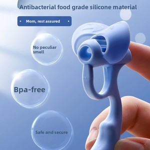 Soporte de Silicona de Grado Alimenticio para Lápiz, con Cinco Dedos de Silicona para Posicionamiento, Corrige Múltiples Errores al Sostener el Lápiz - Product Image 3