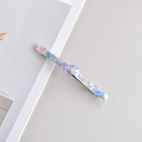 Nouvelle Collection : Barrette Française Personnalisée à Nœud Papillon Imprimé Léopard 10,5 CM pour Femmes et Filles – Accessoire de Mode pour Cheveux Fins