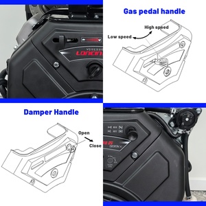 Động cơ thuyền L0cin 27HP/764CC 4 thì xăng, <span class=keywords><strong>2</strong></span> xi-lanh, khởi động điện, tiết kiệm nhiên liệu, OHV, công nghiệp, LC2V80, bạc đạn hộp số - Product Image 3