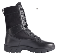 Vente de bottes tactiques classiques noires pour hommes, bottes résistantes au vent pour homme, bottes de combat pour hommes