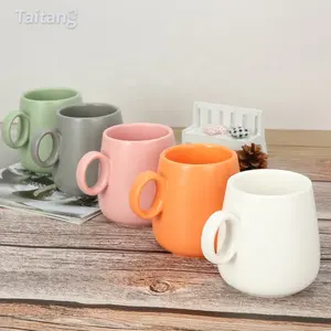 Mug Kopi Kopi Kopi Cofe Warna-warni Mug Kopi Keramik Matt