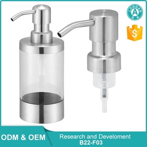 Campioni Gratuiti: Dispenser di Sapone <span class=keywords><strong>Liquido</strong></span> da Cucina <span class=keywords><strong>in</strong></span> Acciaio Inossidabile 304 Trasparente con Pompa Dosatrice, Prodotto <span class=keywords><strong>in</strong></span> Cina - Product Image 6