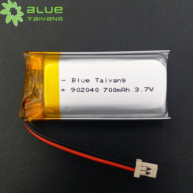 Long Battery Life 902040 700mah 3.7v Lithium Battery 700mah 750mah Li Ion Battery