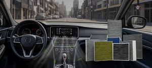 Filtro de cabina de carbono de coco de alta eficiencia con desodorización para vehículos Ford 5256078 - Product Image 6