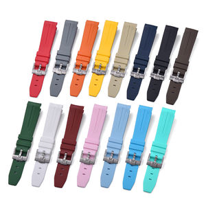 Bracelet de montre en caoutchouc TPU incurvé JUELONG Premium, durable, remplacement 20 mm, compatible avec la série Moonwatch Mission to Planets - Product Image 2