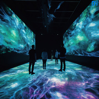 Pantalla Led de experiencia inmersiva 3D, realidad Virtual, juegos de películas, cine Xr, estudio, película, filmación, pantalla Led