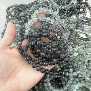 באיכות גבוהה 10 מ "מ אבן טבעית ירוק מלכיט חרוז ריפוי קריסטל אבן חן מתיחה משובצת תכשיטים עם המחיר הטוב ביותר - Product Image 4