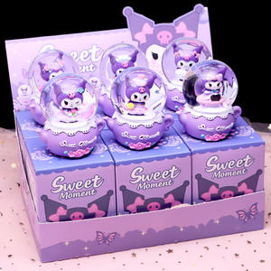 Caja Sorpresa con Bola de Cristal Congelada Súper Linda, Figura de Dibujos Animados Creativa, Escala 1/12, Plástico, para Regalo de Cumpleaños Infantil - Product Image 1