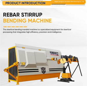 Máquina Automática Multifuncional para Procesamiento de Varillas de Acero, Controlada por PLC, Combina Enderezamiento y Doblado para Varillas de Acero al Carbono - Product Image 2