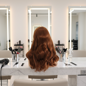 Perruque en cheveux humains avec base en silicone de qualité médicale pour l'<span class=keywords><strong>alopécie</strong></span>, perruque à base de ventouse antidérapante pour femmes - Product Image 5