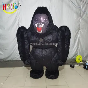 Costume mascotte gonfiabile Gorilla scimmia