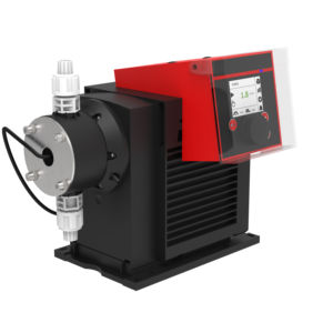 Pompa pengukuran presisi tinggi 42L/H, pemantauan Waktu Nyata dosis Digital perawatan air bahan kimia 220V untuk tekanan air - Product Image 1