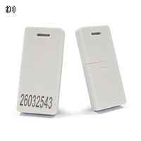Tarjeta RFID activa de 2,4 2,45 GHz, distancia de identificación de 240 m, insignia ABS DC3V para sistema de control de acceso y seguimiento de mercancías