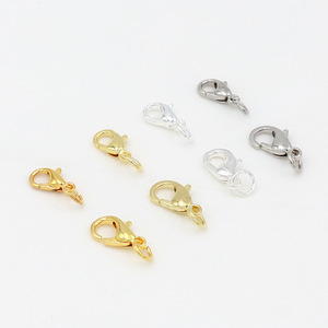 Lobster Clasp 14K Gold Plated Alloy Jewelry Findings For Bracelet Making Spring 2025 Yiwu Origin - Product Image 1