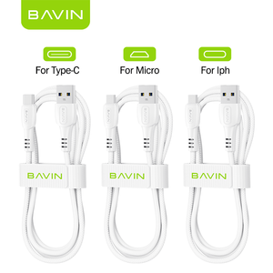 <span class=keywords><strong>BAVIN</strong></span> מותאם אישית סיטונאי מחיר מיקרו <span class=keywords><strong>USB</strong></span> סוג C 2.4A מהיר טעינת טלפון נייד כבל נתונים כבל עבור אנדרואיד נייד CB221 - Product Image 4