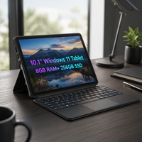 Tablette Windows avec clavier intégré CHUWI Hi10X2 Intel 6500Y 8 Go de RAM 256 Go de SSD PC tactile 10,1 pouces