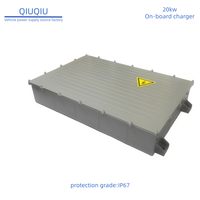 Chargeur embarqué pour véhicule électrique 20 kW, chargeur OBC DC 10 kW pour batterie lithium 96 V, 144 V, 500 V, 600 V