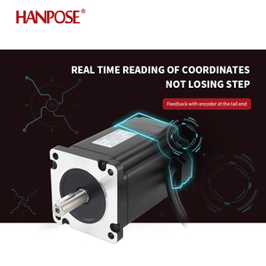 Hanpose NEMA 34 động cơ bước 86eh118 8.0n. M mô-men xoắn lớn + trình điều khiển cl86 CNC động cơ bước Kit vòng khép kín động cơ bước - Product Image 5
